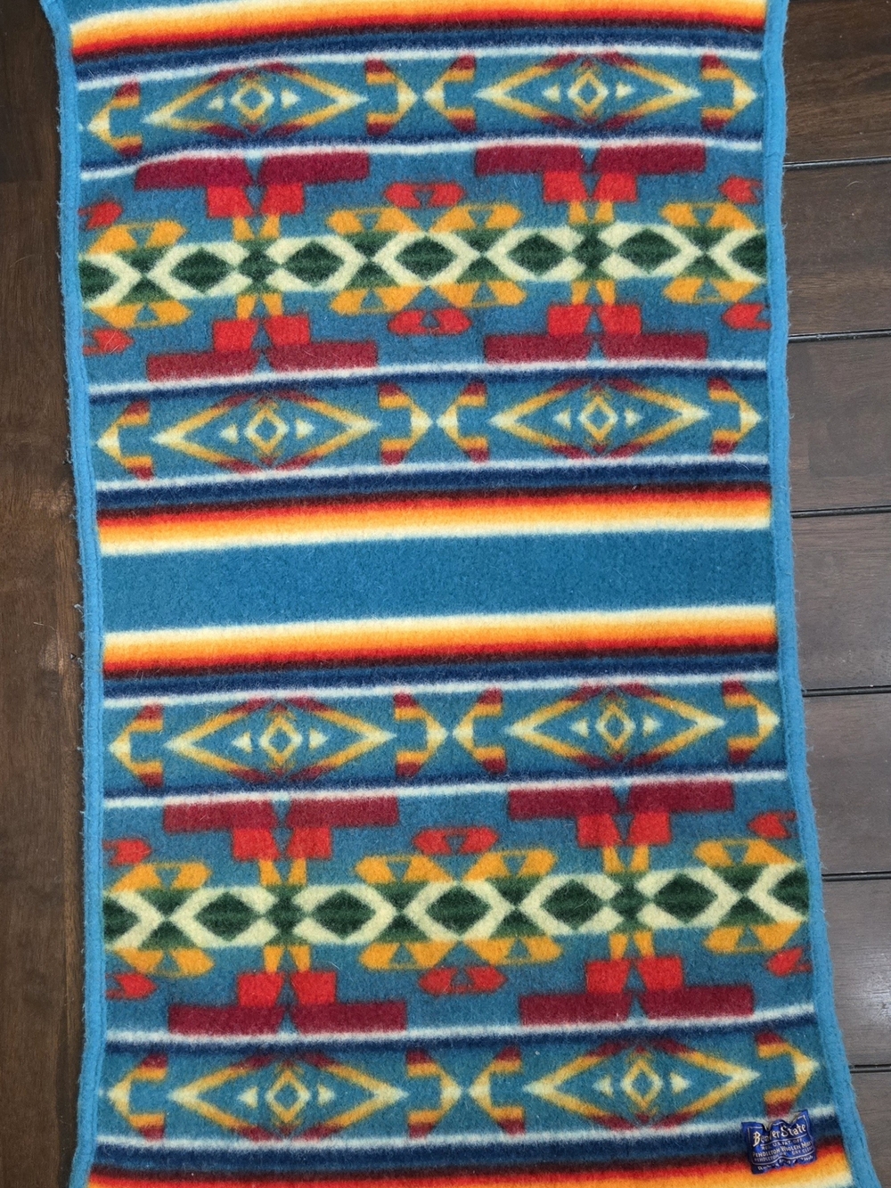 RARE Vintage Pendleton Beaver State Lap or Crib wool blanket